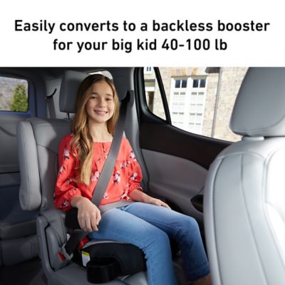 graco high back turbobooster high back booster car seat