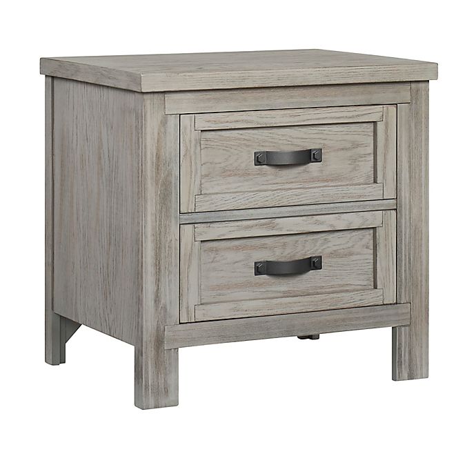Soho Baby® Hanover Collection Night Stand in Oak/Grey
