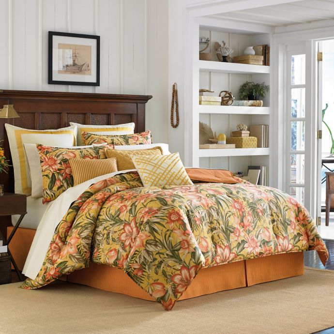 Tommy Bahama® Tropical Lily Duvet Cover Set Bed Bath & Beyond