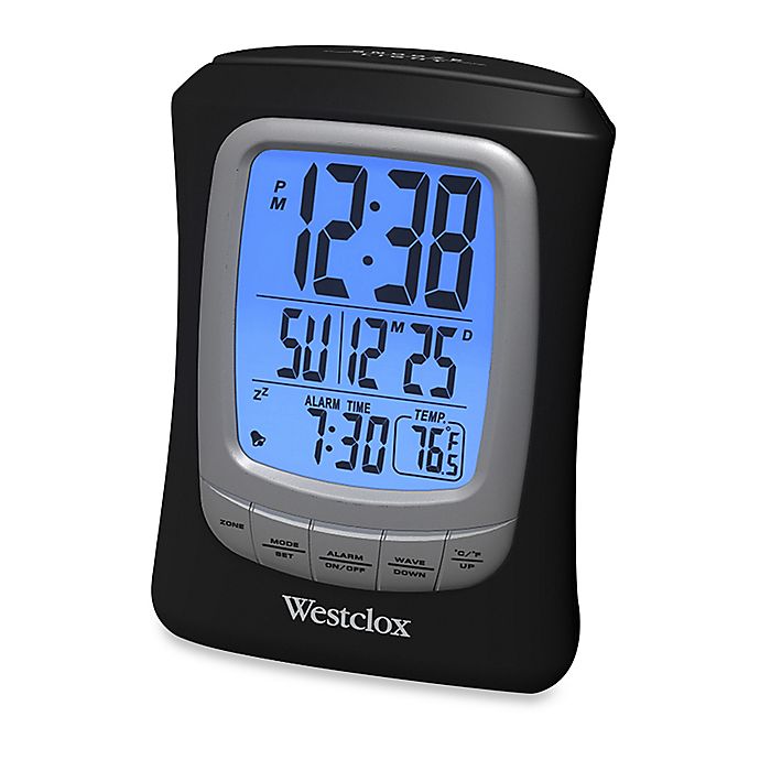 Westclox Super Loud Travel Alarm Clock, Westclox Digital Alarm Clock Manual