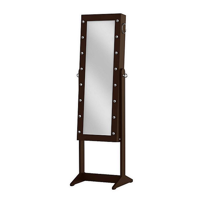 Prinz Marquee Freestanding Jewelry, Mirror That Holds Jewelry Inside