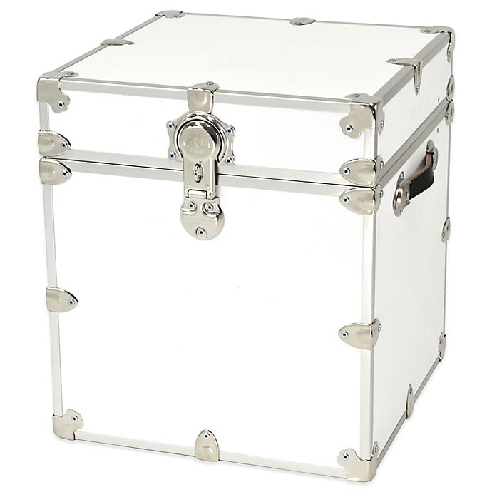 Rhino Trunk and Case™ Cube Armor Trunk in White