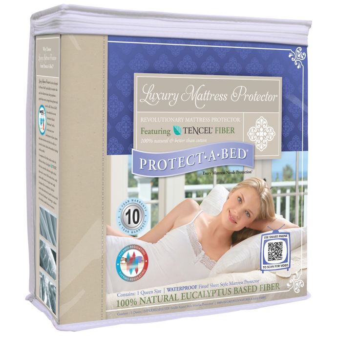Protect A Bed Luxury Mattress Protector Bed Bath Beyond