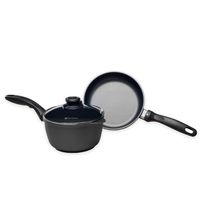 Swiss Diamond® 3Piece Fry Pan and Saucepan Set Bed Bath & Beyond