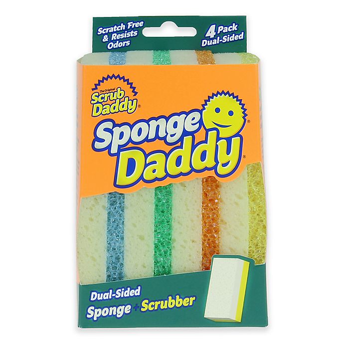 Scrub Daddy 6 Pack Colors Sponge 