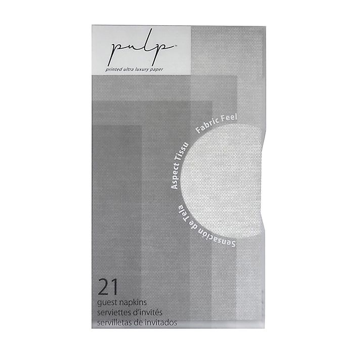 Linen Pulp Printed Ultra Luxury Linen Like Paper Napkins 
