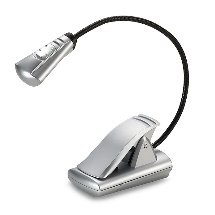 Reading Light  LED Book Portable Clip Stand Flexible with 3 Brightness Settings 