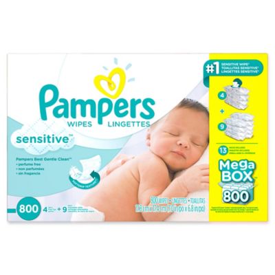 pampers extra sensitive wipes