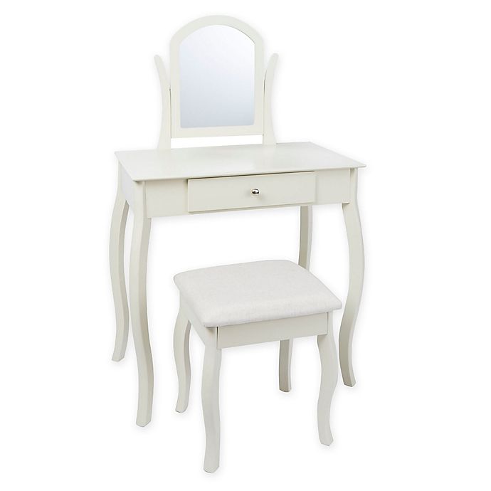 Traditional Vanity Set in Ivory