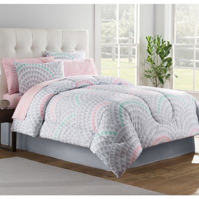 Alexa Comforter Set in Grey - Bed Bath & Beyond