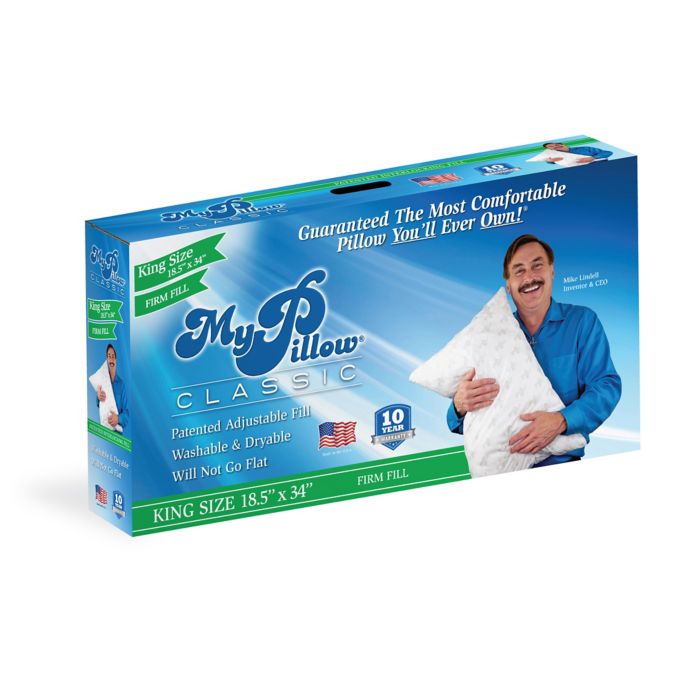 MyPillow® Classic Firm Fill Bed Pillow | Bed Bath & Beyond