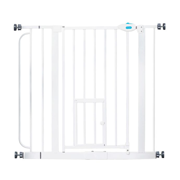 Carlson Extra-Wide Walk-Through Gate in White