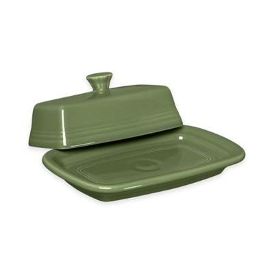 Fiesta® Extra-Large Covered Butter Dish in Sage - Bed Bath & Beyond