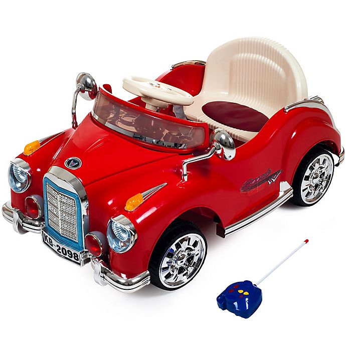 Lil' Rider Cruisin' Coupe Battery-Operated Classic Car with Remote