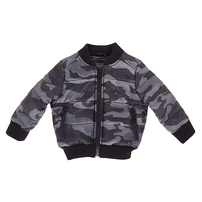 Urban Republic Size Quilted Puffer Bomber Jacket in Camo | Bed Bath ...