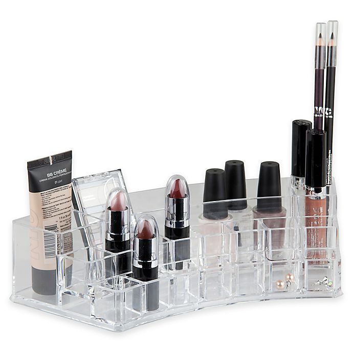 Home Basics© Large Cosmetic Organizer in Clear