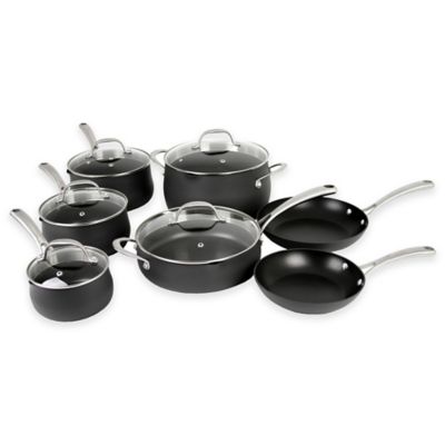 Oneida® Hard Anodized Nonstick 12-Piece Cookware Set - Bed Bath & Beyond