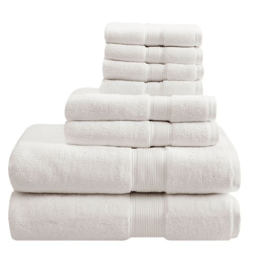 Madison Park Signature 800GSM 100% Cotton 8-Piece Towel Set