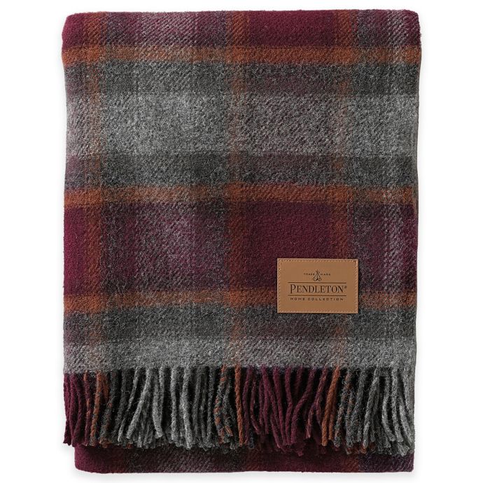 Pendleton® Wool Carry Along Motor Robe Throw Blanket in Multi Bed