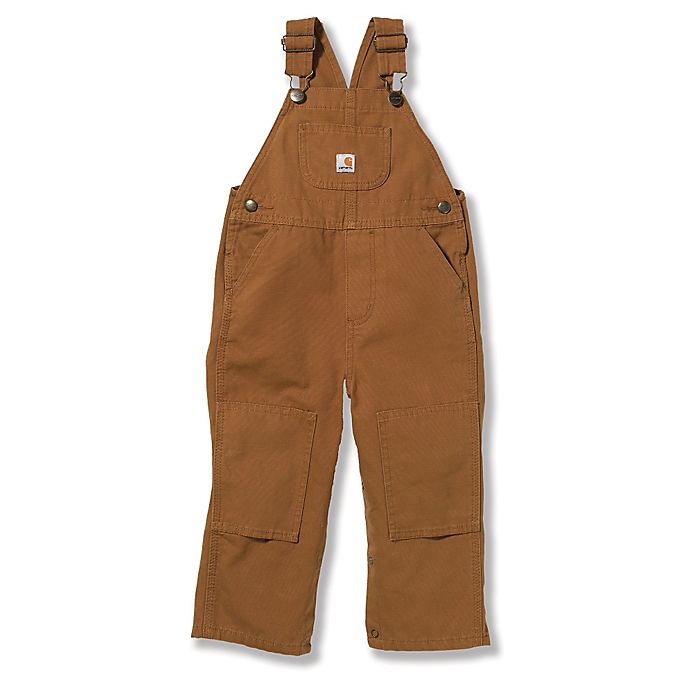 Carhartt® Washed Bib Overall in Brown