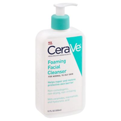 CeraVe® 12 oz. Foaming Facial Cleanser - Bed Bath & Beyond