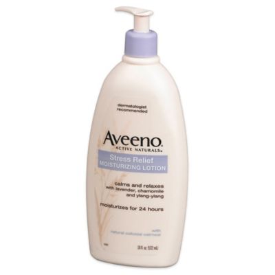 aveeno stress relief lotion 33 oz