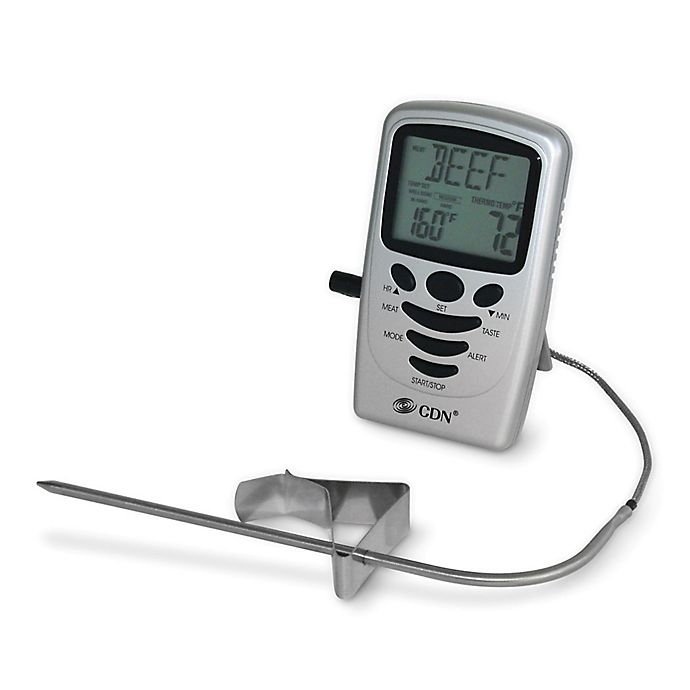 CDN Programmable Probe Cooking Thermometer/Timer
