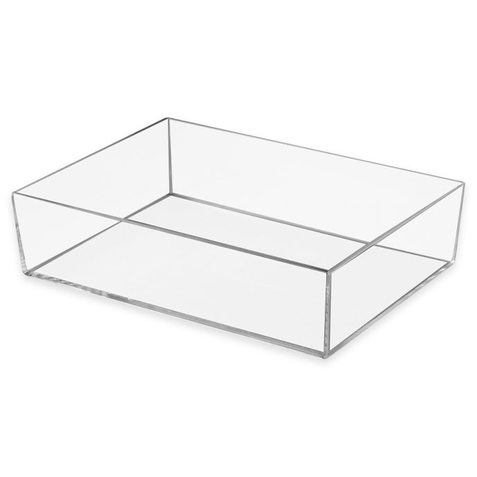iDesign® Luci Large Vanity Tray Bed Bath & Beyond