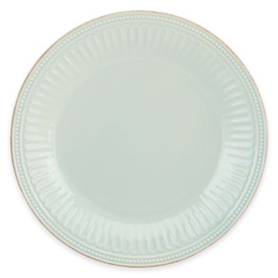 lenox french perle groove blue oval plat