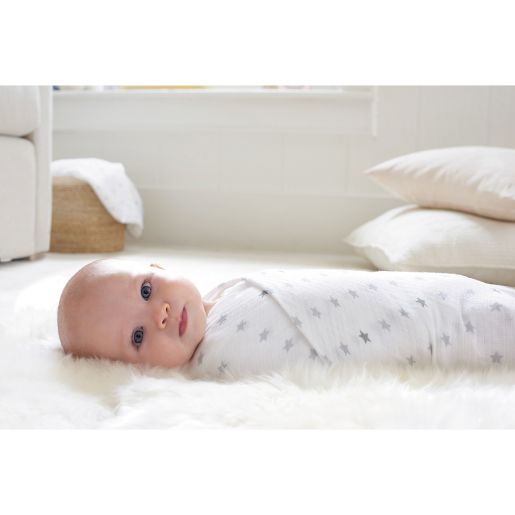 Aden Anais Essentials Dove Muslin 4 Pack Swaddleplus Blankets In Grey White Bed Bath And Beyond Canada