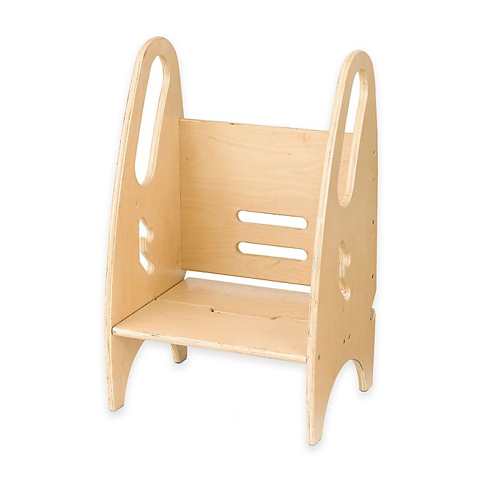 Little Partners 3-in-1 Growing Step Stool in Natural