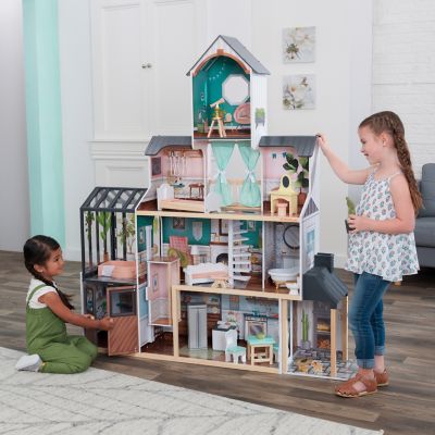 so stylish mansion dollhouse with ez kraft assembly