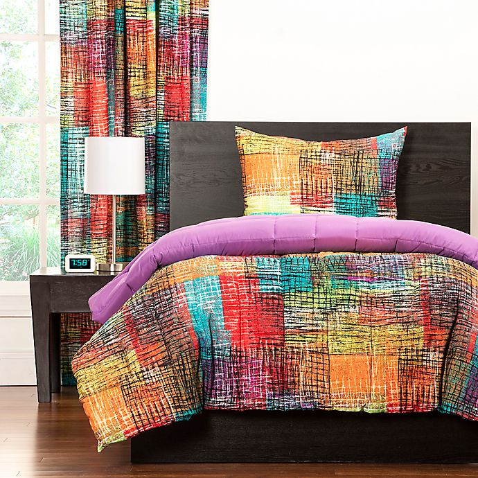 Crayola® Etch Reversible Comforter Set