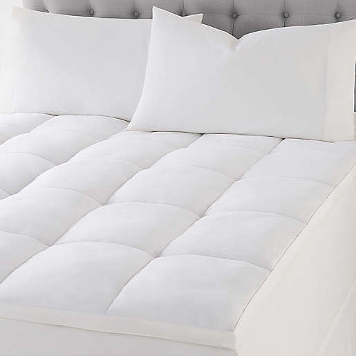 Quilted Top Featherbed Mattress Topper, King Size Feather Bed Bed Bath And Beyond