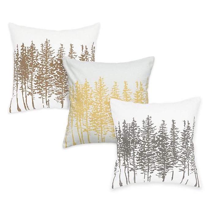 Rizzy Home Forest Square Throw Pillow