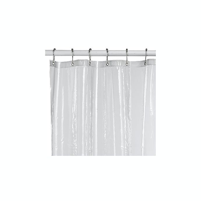 Pure Clear Shower Curtain Liner, See Through Shower Curtain Liner