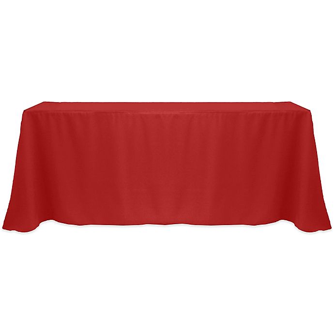 90 Inch X 132 Oblong Tablecloth, How To Make An Oval Tablecloth From A Rectangle