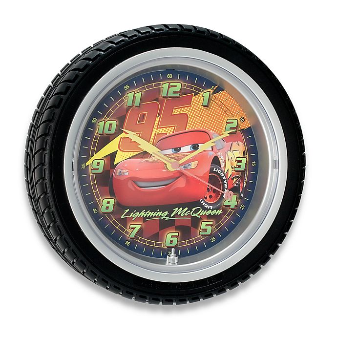 Disney® Pixar Cars Tire Wall Clock