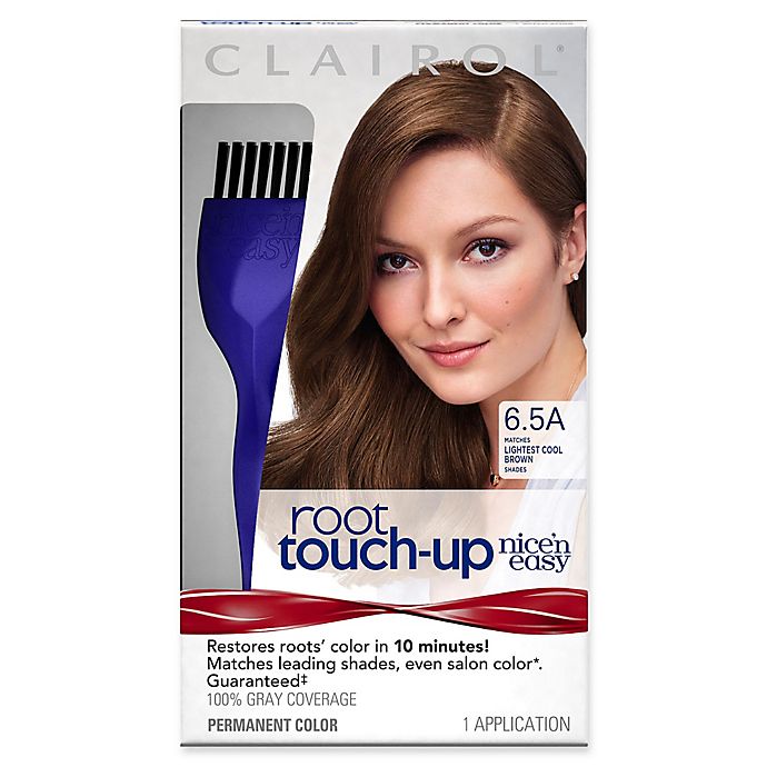 Clairol® Nice‘n Easy Root Touch-Up Permanent Hair Color in 6.5A Lightest Cool Brown