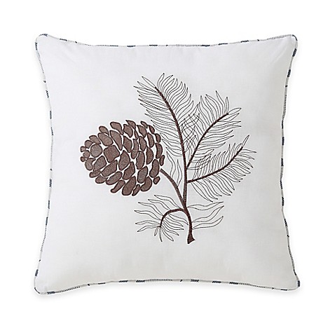Victoria Classics Lodge Square Throw Pillow - Bed Bath & Beyond