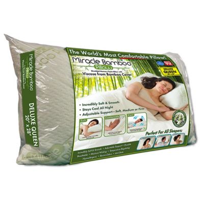 miracle bamboo deluxe king pillow