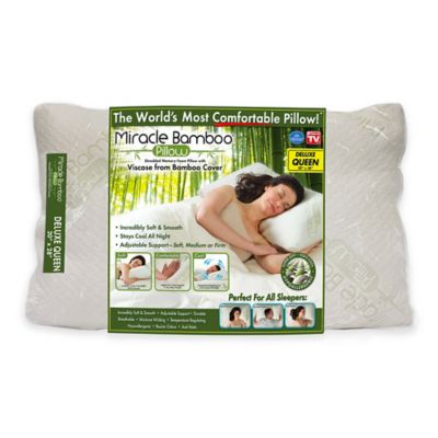 bamboo pillow bed bath beyond