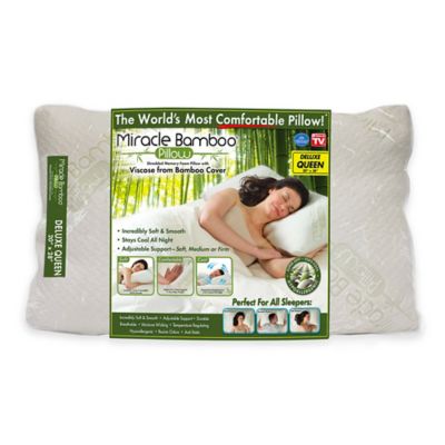 miracle bamboo pillow kohls