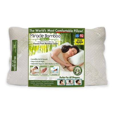 miracle bamboo deluxe king pillow