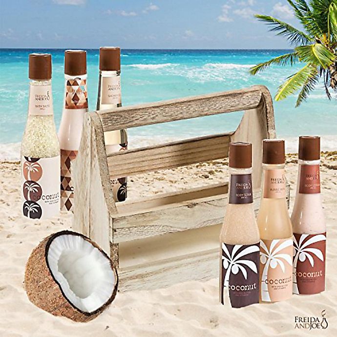 Freida & Joe Tropical Coconut Bath & Body Gift Set