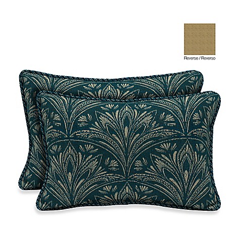 Buy Bombay 13-Inch x 20-Inch Royal Zanzibar Throw Pillow (Set of 2) from Bed Bath & Beyond