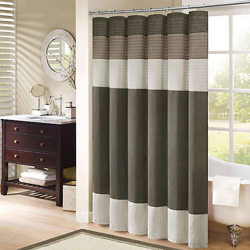 Madison Park Amherst Shower Curtain, 108 X 78 Shower Curtain