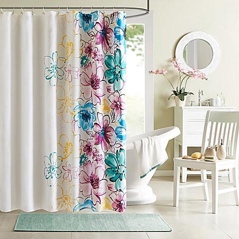 Intelligent Design Olivia Shower Curtain  Bed Bath  Beyond
