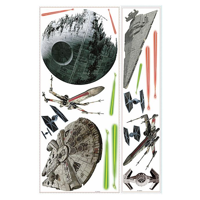 Disney® Star Wars™ Classic Spaceships Peel and Stick Wall Decals