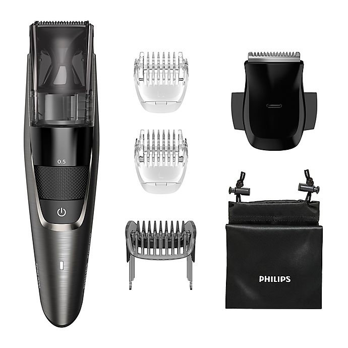Philips Norelco Series 7500 Electric Beard Trimmer in Silver